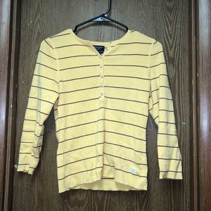 american eagle button up